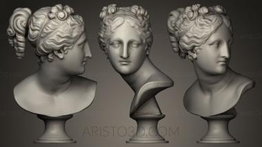Busts and heads antique and historical (BUSTA_0167) 3D model for CNC machine